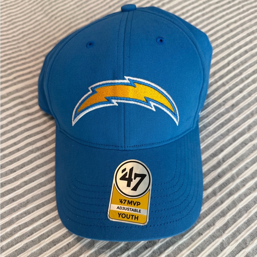 NWT San Diego Chargers Youth baseball hat ‘47 brand